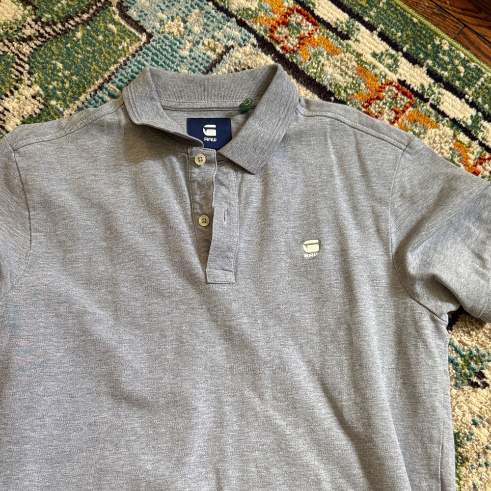 G-Star Classic Gray Polo Shirt for Men